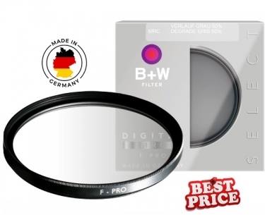 B+W FPro 58mm MRC 701 Soft-Edge Graduated Neutral Density 0.3 Filter
