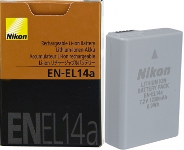 Nikon EN-EL14A Rechargeable Li-Ion Battery