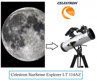 Celestron StarSense Explorer LT 114AZ 114mm F9 AZ Telescope