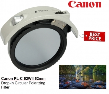 Canon PL-C 52WII 52mm Drop-In Circular Polarizing Filter
