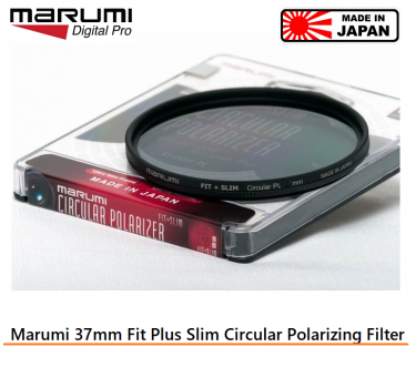 Marumi 37mm Fit Plus Slim Circular Polarizing Filter