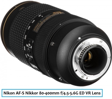 Nikon AF-S Nikkor 80-400mm f/4.5-5.6G ED VR Lens