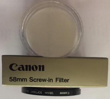 Canon 58mm Softmat Slight Soft Focus Effect Filter
