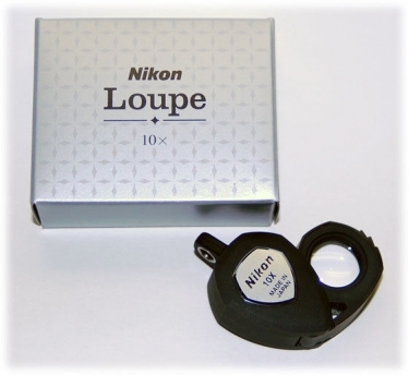 Nikon 10x Jewelry Appraisal Expert Loupe Made in Japan