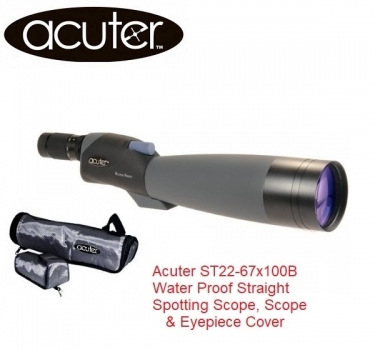 Acuter ST22-67x100B Water Proof Straight Spotting Scope