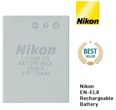 Nikon EN-EL8 Rechargeable Battery for Coolpix S1 Digital