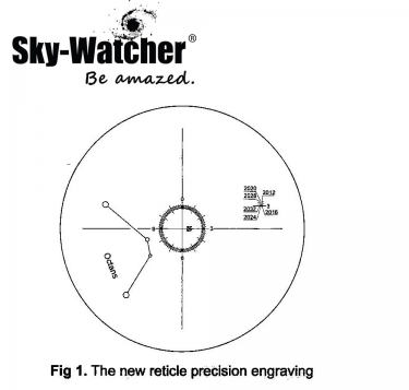 Skywatcher HM5 Polar Alignment Scope For EQ5 Equatorial Mount