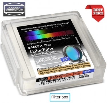Baader 1.25 470nm Colour Filter - Lightblue