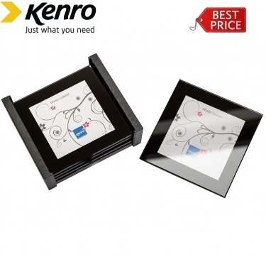 Kenro Photo Coaster Holder With 4 Coasters
