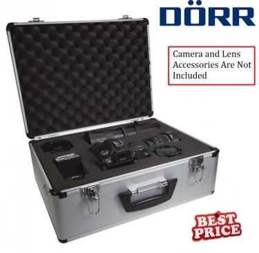 Dorr 46x34x19cm 305 V-1 Silver Case with Foam and Dividers
