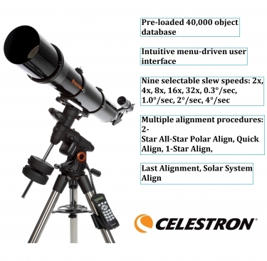 Celestron Advanced VX 6 inches GOTO Refractor Telescope