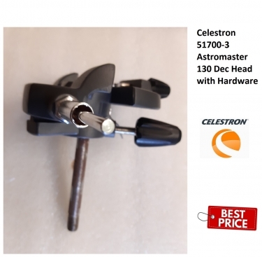 Celestron 51700-3 Astromaster 130 DEC Head with Hardware