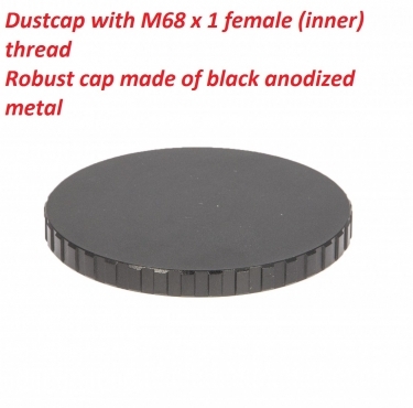 Baader Metal M68 Dustcap with M68 x 1 Female Thread