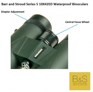 Barr and Stroud Series 5 FMC 10X42 ED WP Roof Prim Binoculars