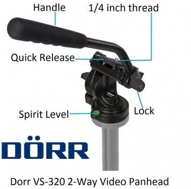 Dorr VS-320 2-Way Video Panhead