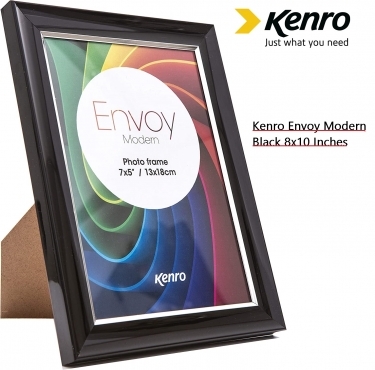 Kenro Envoy Modern Black 8x10 Inches