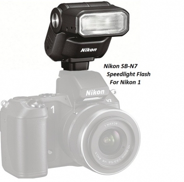 Nikon SB-N7 Speedlight Flash For Nikon 1 Digital Cameras Black