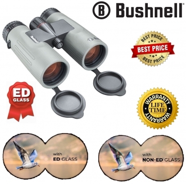 Bushnell 10x42 Nitro Gray Gun Metal Binocular