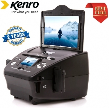 Kenro 4-in-1 Scanner Film, Slide & Photo Scanner
