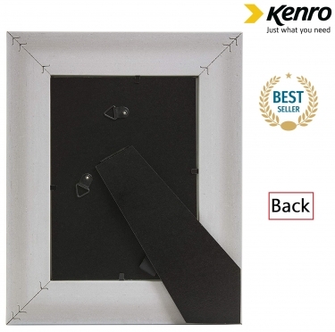 Kenro Bergamo Charcoal Frame 6x4 Inches
