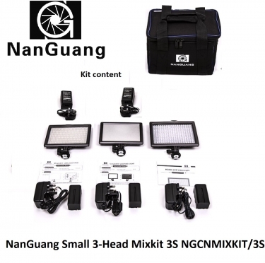 NanGuang Small 3-Head Mixkit 3S