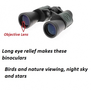 Visionary HD High Definition 7x50 Porro Prism Binocular