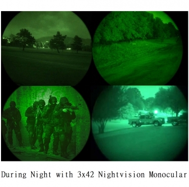 Yukon NVMT Spartan 3x42 Nightvision Monocular