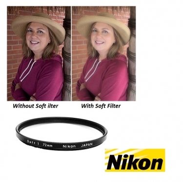 Nikon 62mm Soft Focus #1 Effect Glass Filter
