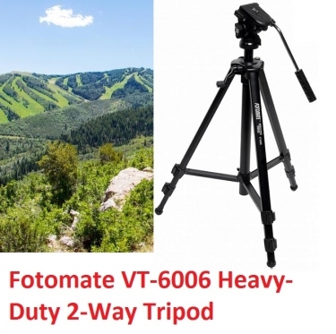 Fotomate VT-6006 Heavy-Duty 2-Way Tripod