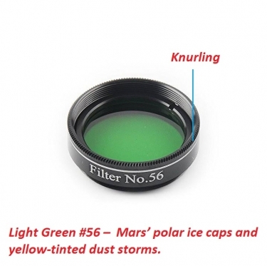 Ostara High Quality 56 Colour Filter 1.25 Light Green