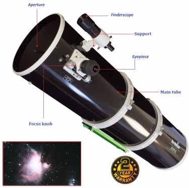 Skywatcher Explorer-300PDS OTA Dual-Speed Newtonian Reflector