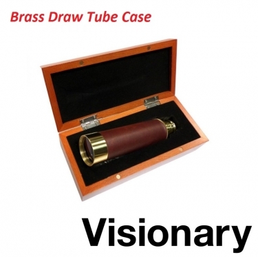 Visionary Fieldspy Vintage 25x30 Brass Draw Tube Monocular