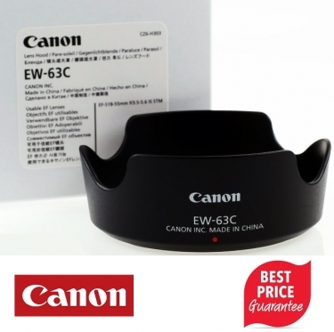 Canon EW-63C Lens Hood For EF-S 18-55mm F3.5-5.6 IS STM Lens