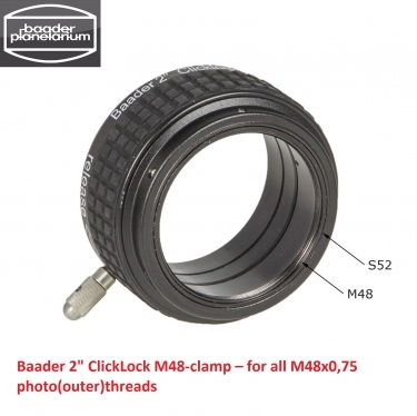 Baader 2 inch ClickLock clamp M48