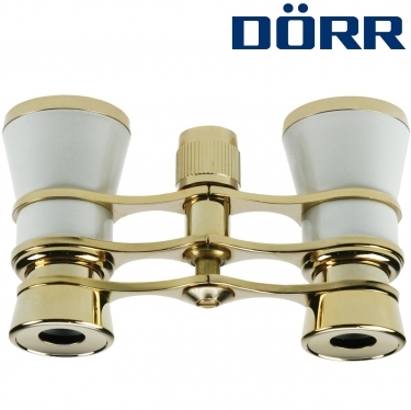 Dorr Danubia 3.5x25mm Opera Pearl And Gold Binoculars