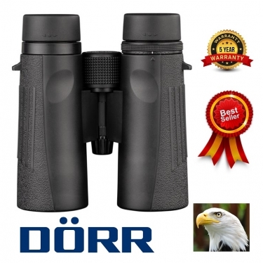 Dorr Roof Prism 10x42 Wildview XT Binoculars - Black