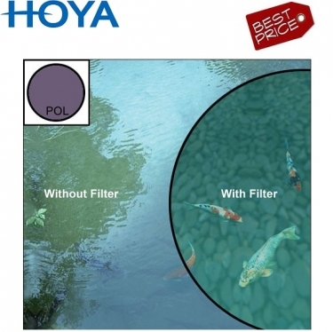 Hoya 82mm Circular Polarizer PL-CIR Glass Filter