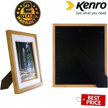 Kenro Ambassador Black Wood Frame 7x5 Inches