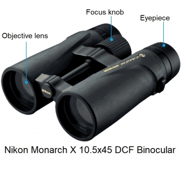 Nikon Monarch X 10.5x45 DCF Binocular