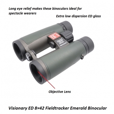 Visionary ED 8x42 Fieldtracker Emerald Binocular