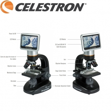 Celestron TETRAVIEW 5MP Digital Microscope With TFT LCD Display