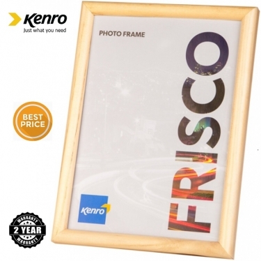 Kenro A4 Frisco Wood Natural Frame