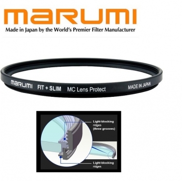 Marumi 58mm Fit Plus Slim MC Lens Protect Filter