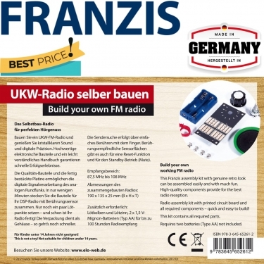 Franzis Build Your Own FM Radio Kit