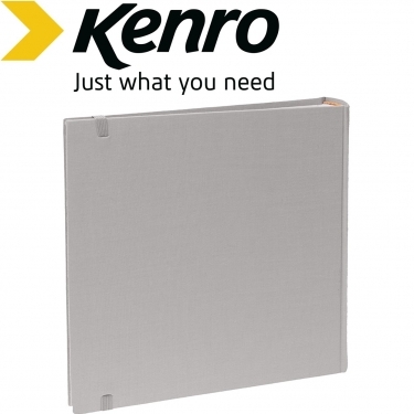 Kenro 6x4 Inches 10x15cm Aztec 300 Grey Memo Album Grey