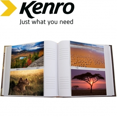Kenro 7x5 Inches 13x18cm Holiday Global Traveller Memo Album 200