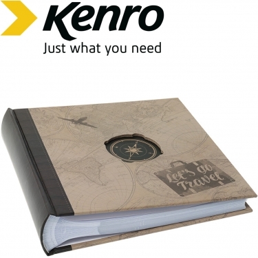 Kenro 6x4 Inches Let\'s Go Travel Memo Album 200