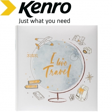 Kenro 6x4 Inches I Love Travel Memo Album 200