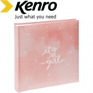 Kenro 6x4 Inches It\'s a Girl Memo Album 200 Pages