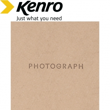 Kenro Signature Memo Album 200 6x4 Inches Sand (Recycled Leather)